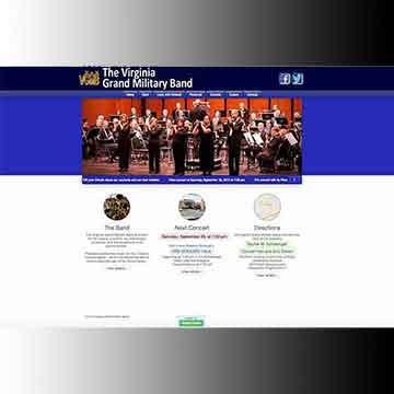 Virginia Grand Military Band index page